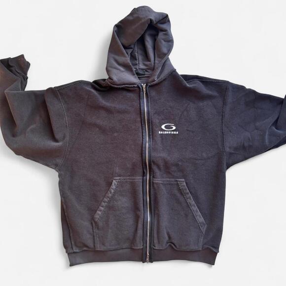 Balenciaga Inside out zip up hoodie - Picture 1 of 6